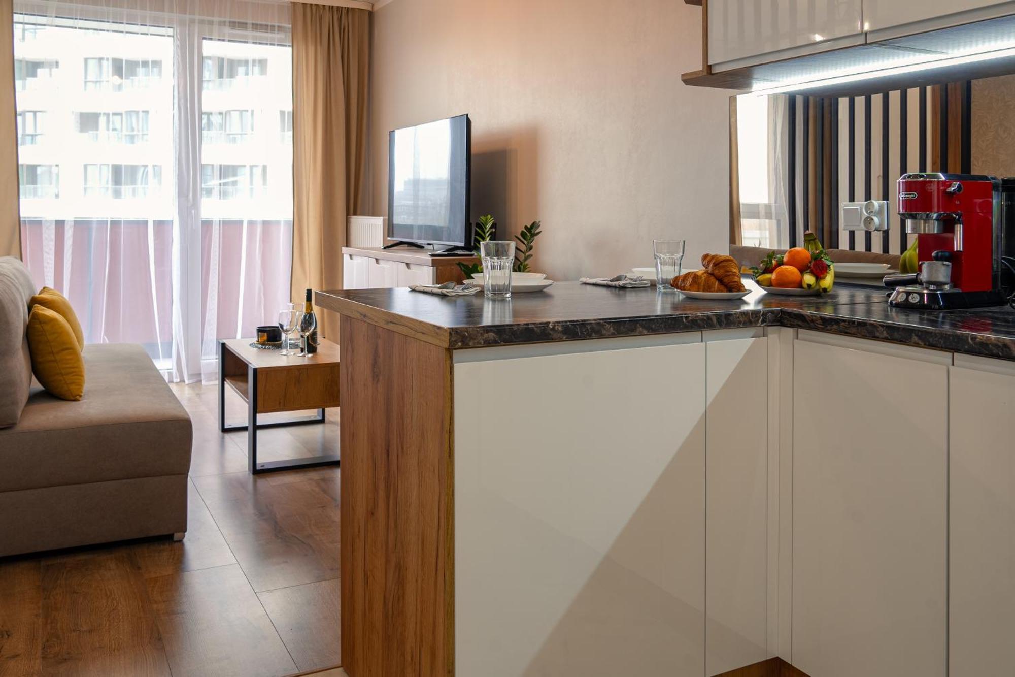 Ekskluzywny Apartament + Garaz Krakau Exterior foto